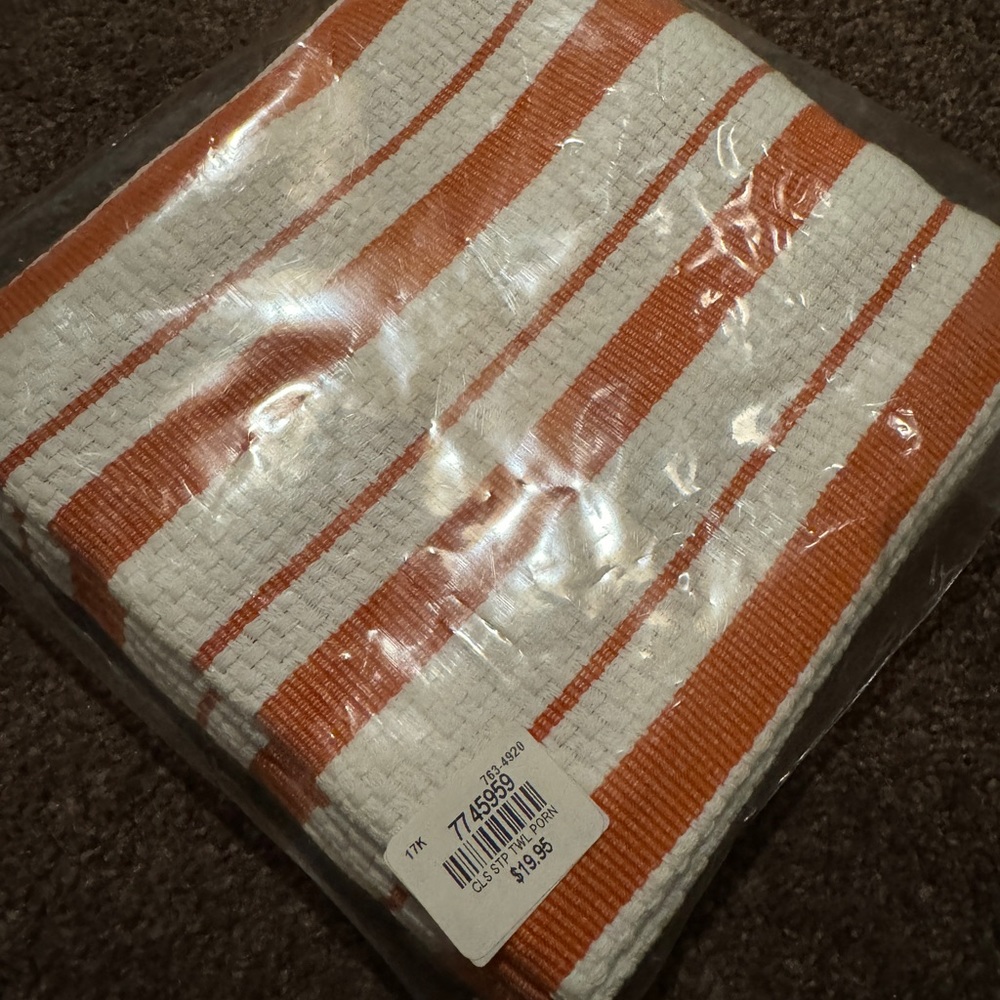 Williams Sonoma stripped kitchen dish clothes